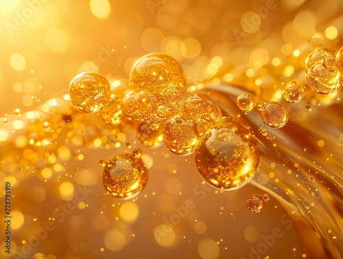 Gold Nanoparticles, Medicinal Properties, Swirling in a Laboratory Solution, Innovating photo