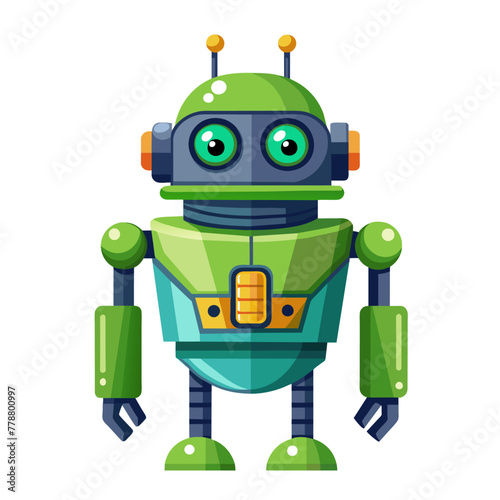 Robots and chatbots, AI bots characters, vector cartoon vector future mascots