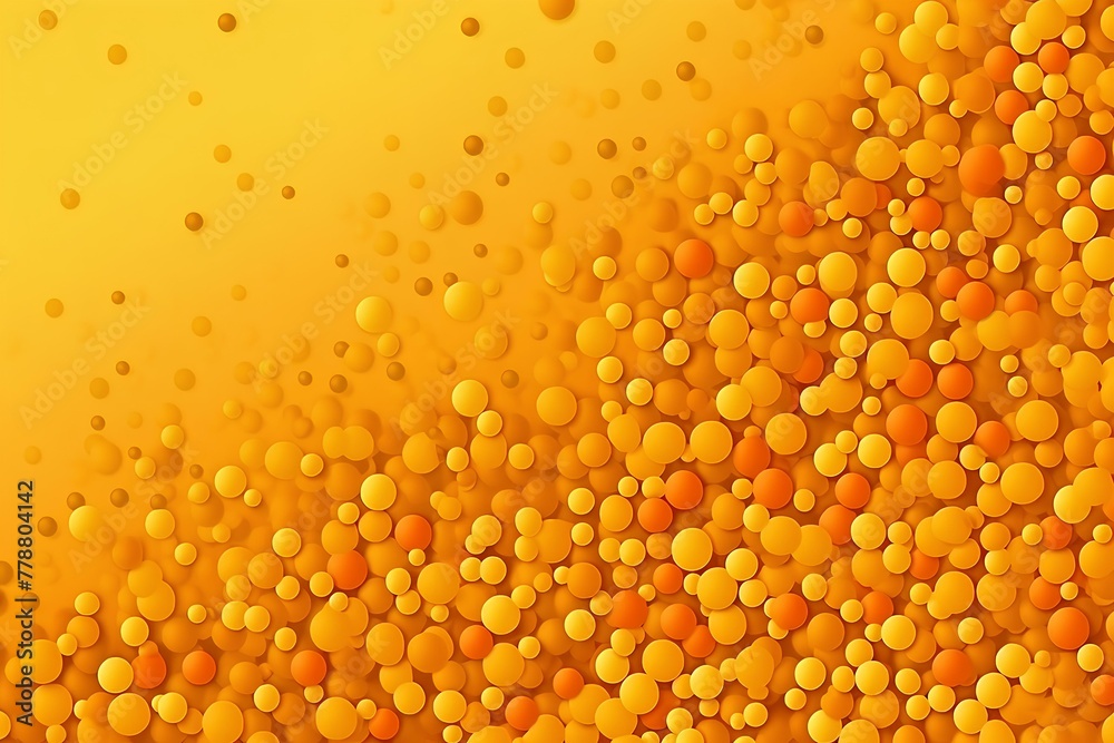 orange flower background made by midjourney
