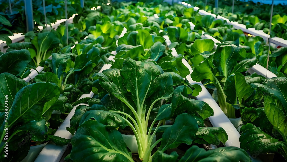 modern urban micro green farm vegetables growing in hydroponic greenhouse modern urban micro green farm vegetables growing in hydroponic greenhouse