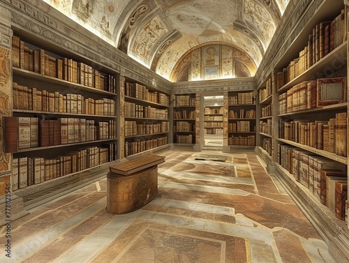 Virtual reality library of Alexandria