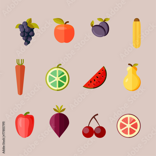 Fruits and vegetables