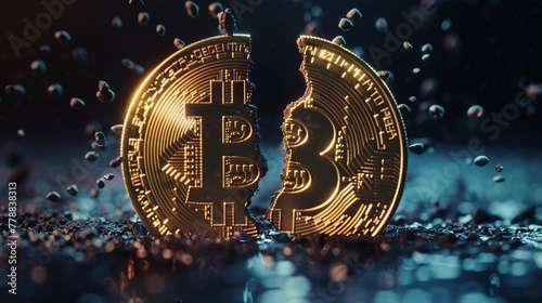 bitcoin halving mining algorithm to counteract inflation by maintaining scarcity
