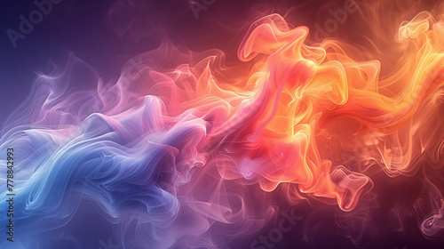 smoky abstract background pastel colours --ar 16:9 --stylize 750