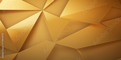 Gold abstract color paper geometry composition background with blank copy space for design geometric pattern © GalleryGlider