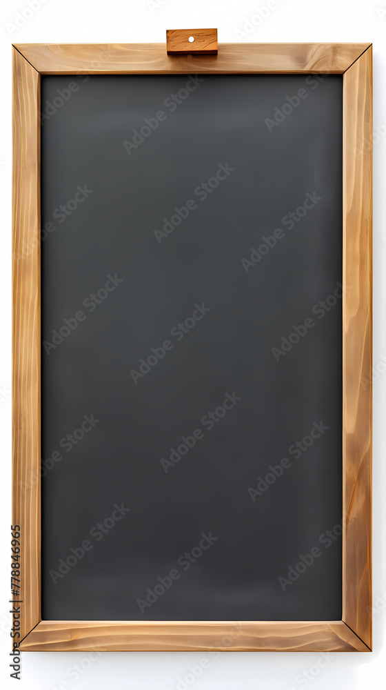 Chalkboard wooden frame with copy space Chalkboard wooden frame with copy space