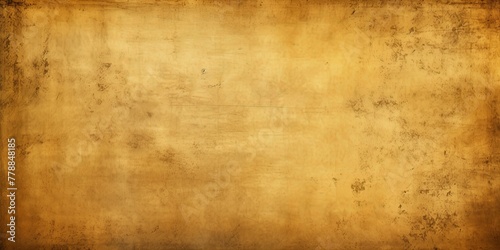 Gold hue photo texture of old paper with blank copy space for design background pattern 