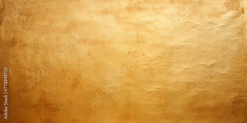 Gold paper texture cardboard background close-up. Grunge old paper surface texture with blank copy space for text or design 