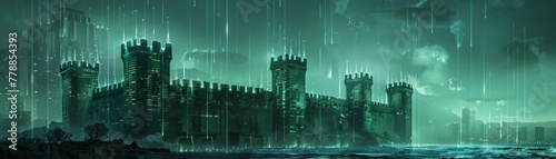 Cyber-secured castles with digital moats