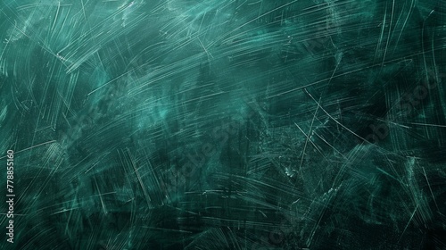 Abstract green scratched texture background