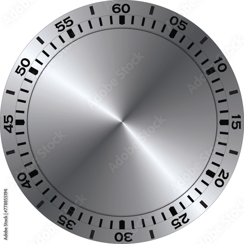 Chronograph dail for watch face