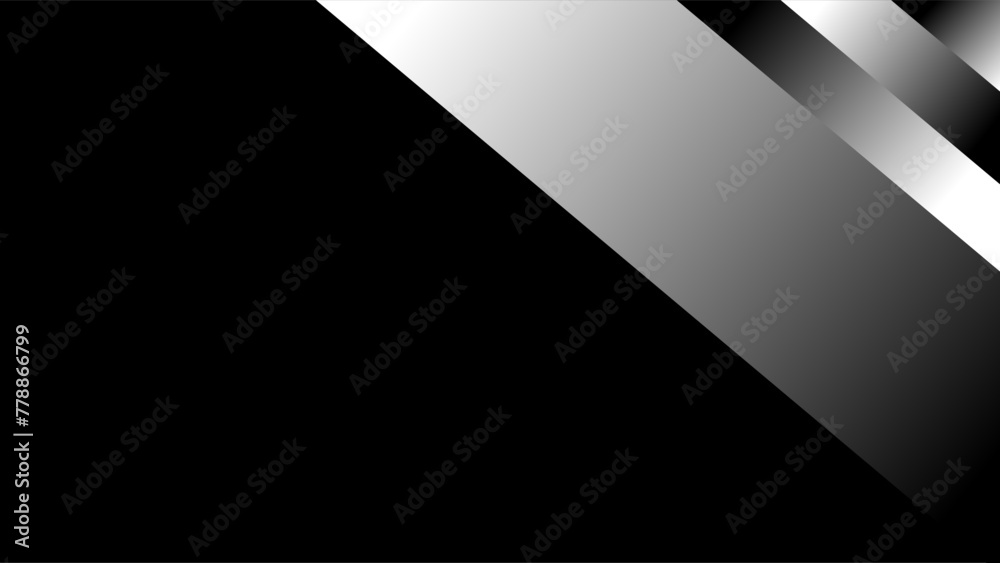 Metallic grey geometric shapes over black background Metallic grey geometric shapes over black background