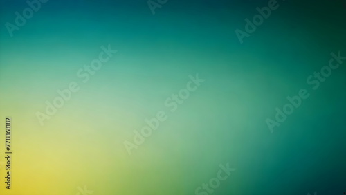 Grainy noise texture yellow and green gradient background