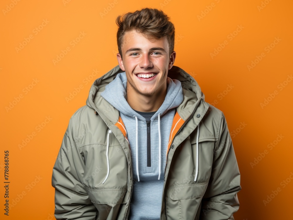 Smiling Man in Jacket Smiling Man in Jacket