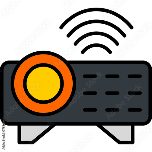 Movie Projector Icon