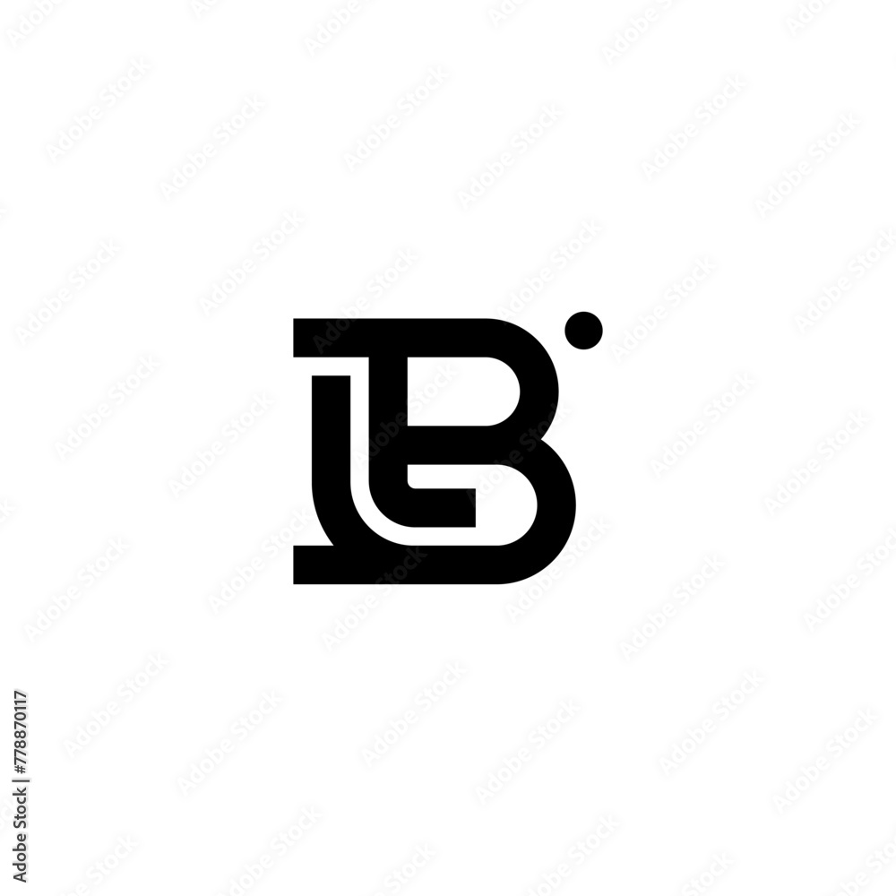 Modern Letter B logo vector design template Modern Letter B logo vector design template