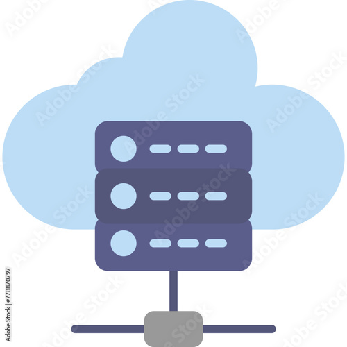 Cloud Server Icon