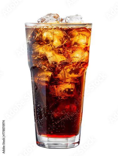 Ice Coffee / Ice coca on a white background  isolated PNG