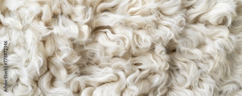 High-quality image showcasing the natural texture of sheep's wool