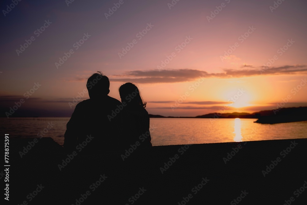 Fototapeta premium 夕陽