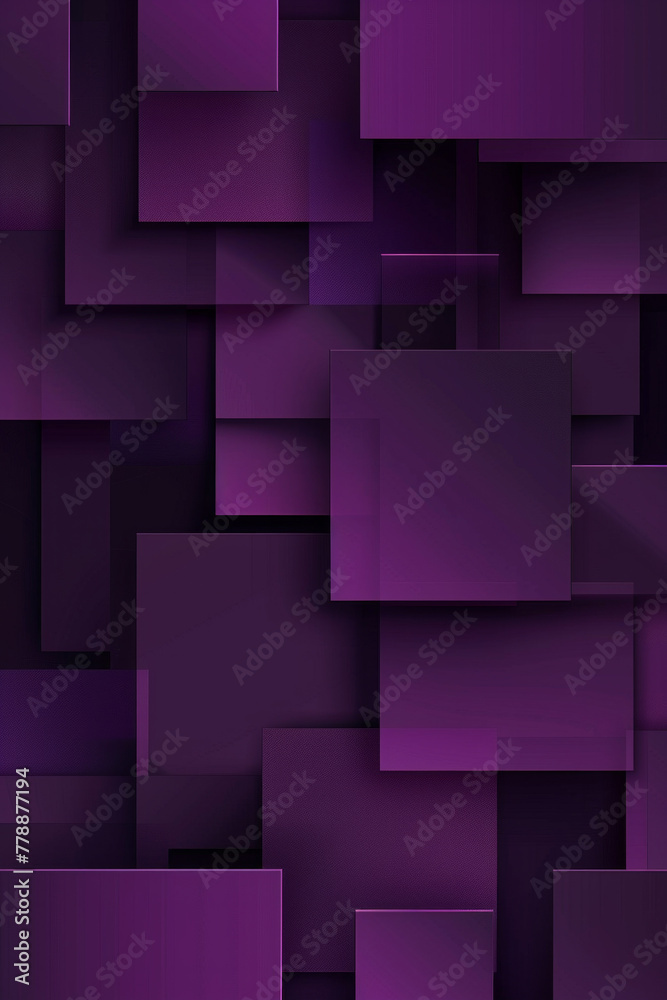 Obraz premium Abstract dark color theme with square matte element for background 