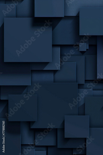 Abstract dark color theme with square matte element for background 