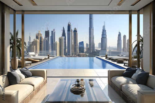 dubai skyline infinity pool appartment property for sale 2030 
