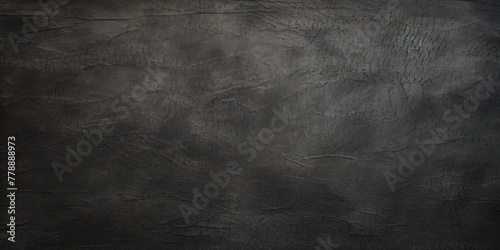 Black paper texture cardboard background close-up. Grunge old paper surface texture with blank copy space for text or design 