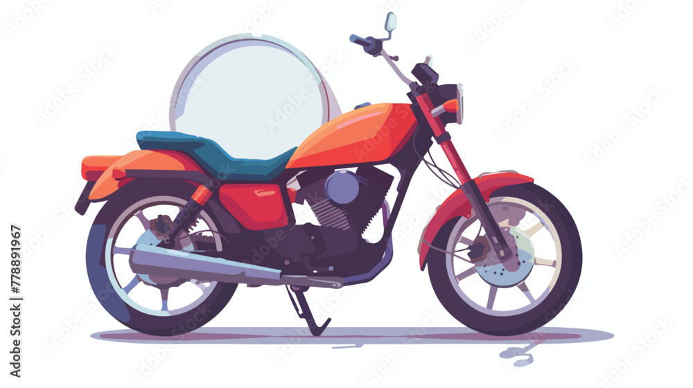 Motorcycle mirror icon vector illustration symbol d