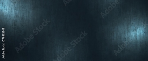 plain blue bright shiny glossy polished brushed metal background texture metallic of sheet steel plate surface panoramic wide angle from Generative AI