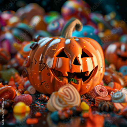 halloween, pumpkin, autumn, orange, holiday, scary, lantern, october, face, evil, celebration, spooky, horror, jack, fall, dark, light, season, decoration, night, candle, vegetable, jack-o-lantern, bl photo