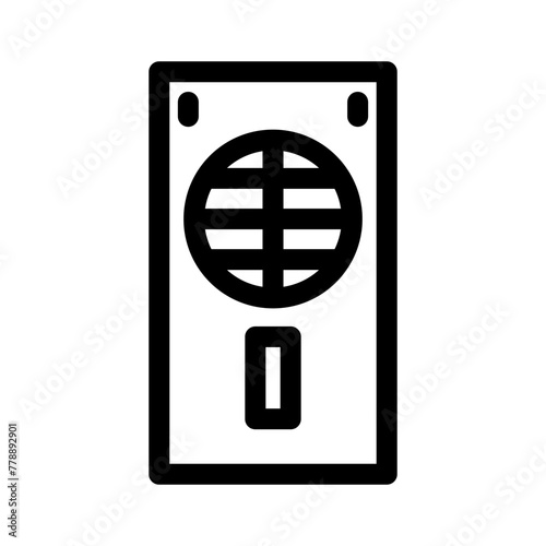 dehumidifier icon or logo isolated sign symbol vector illustration - high quality black style vector icons