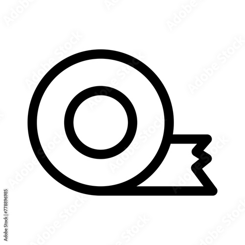 duct tape icon or logo isolated sign symbol vector illustration - high quality black style vector icons