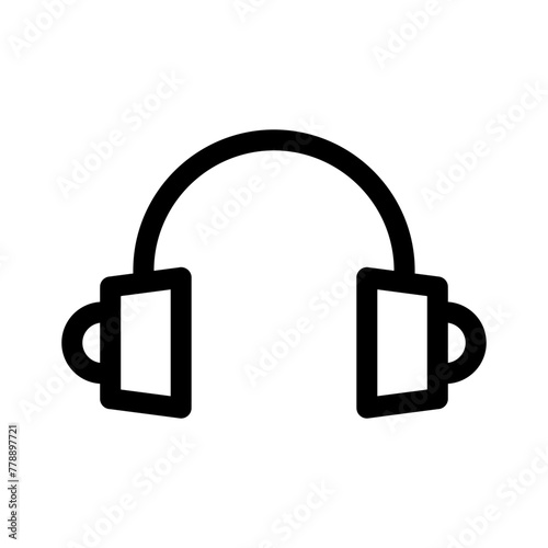 ear muffs icon or logo isolated sign symbol vector illustration - high quality black style vector icons