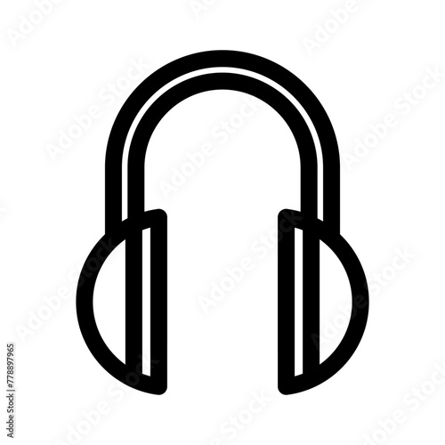 ear muffs icon or logo isolated sign symbol vector illustration - high quality black style vector icons