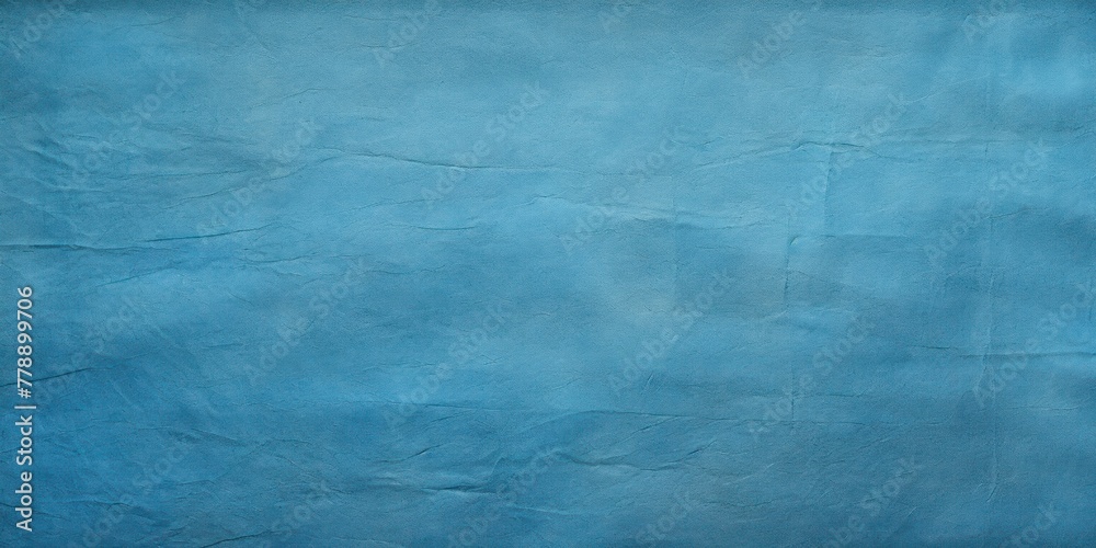 Blue paper texture cardboard background close-up. Grunge old paper surface texture with blank copy space for text or design 