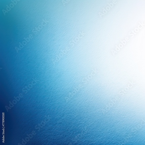 Blue white glowing grainy gradient background texture with blank copy space for text photo or product presentation 