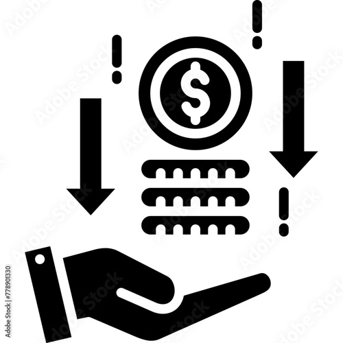 Deflation Icon