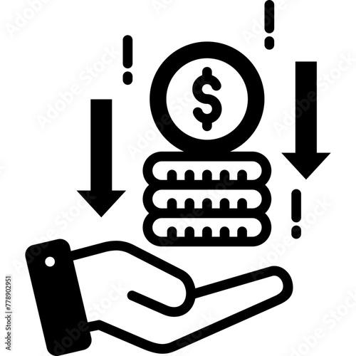 Deflation Icon