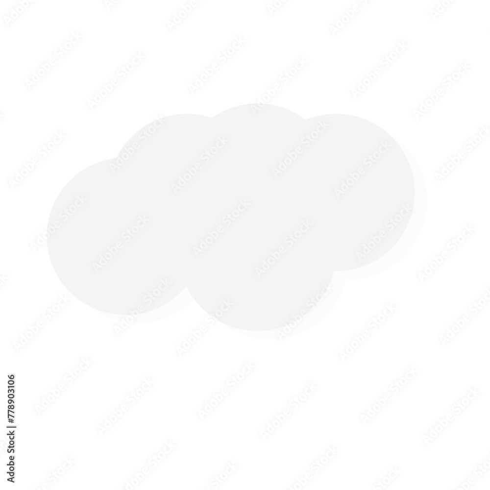 Cute Cloud Ilustration Cute Cloud Ilustration