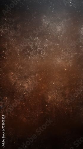 Brown black glowing grainy gradient background texture with blank copy space for text photo or product presentation 