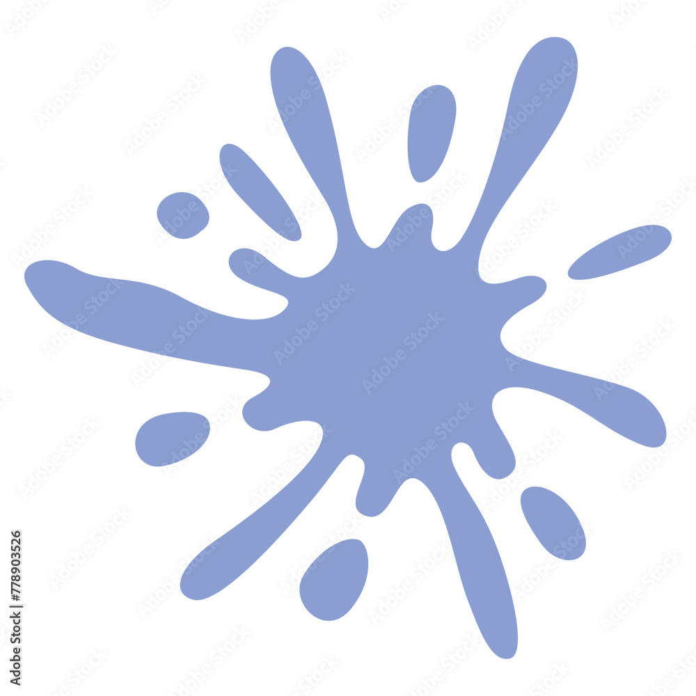 Ink Splash Shape Ink Splash Shape