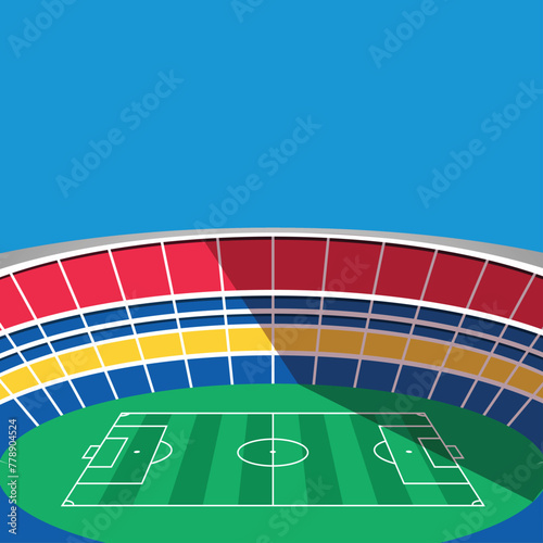 Karachi, Pakistan - March 23, 2023: Vector trophy of the European Football Championship 2024 in Germany vector illustration.
