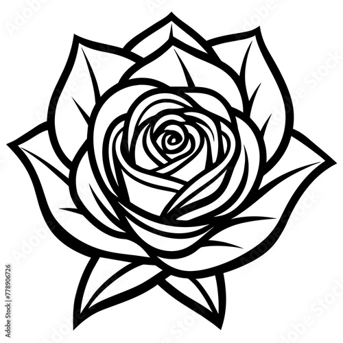   Flower vector illustration.
