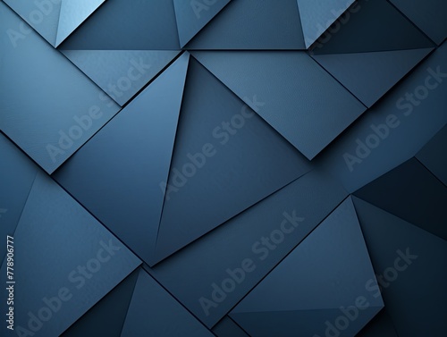 Navy Blue abstract color paper geometry composition background with blank copy space for design geometric pattern 