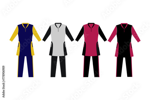 sport wear apparel design template