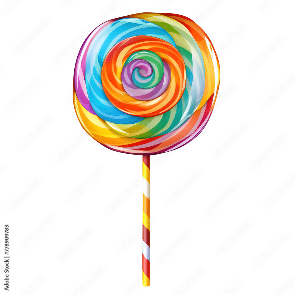 colorful lollipop isolated on white, png colorful lollipop isolated on white, png