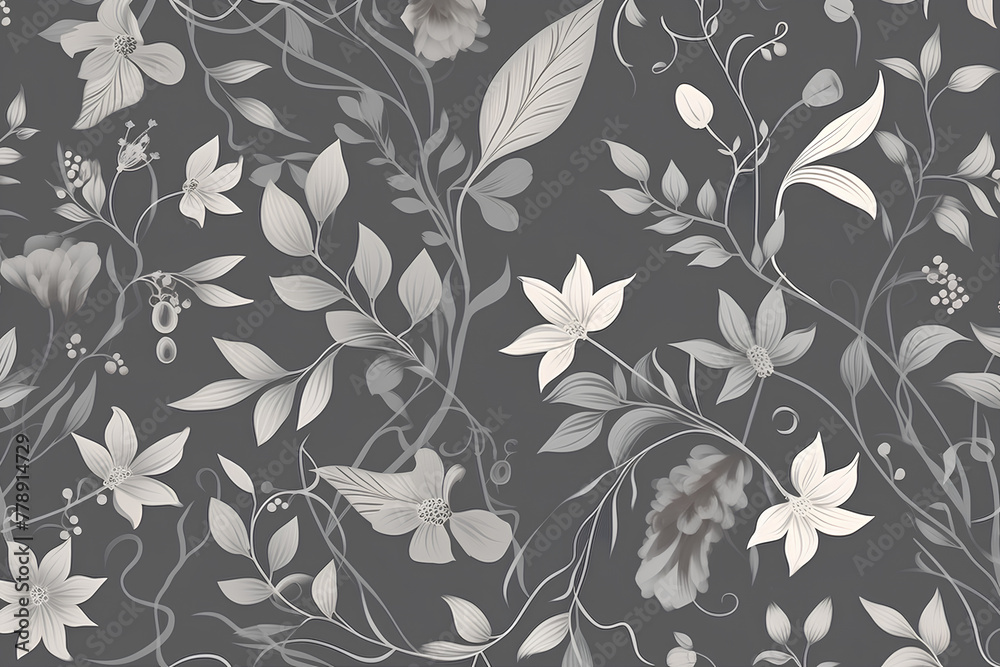 seamless floral pattern made by midjourney seamless floral pattern made by midjourney