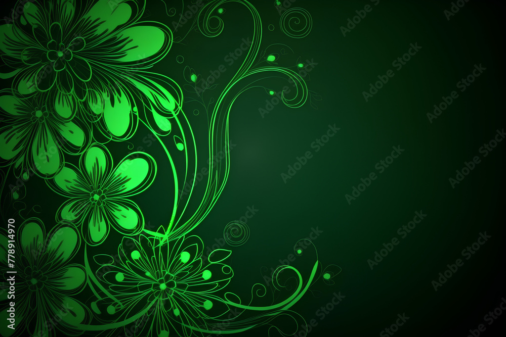 abstract floral background made by midjourney abstract floral background made by midjourney