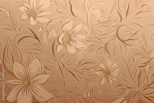 seamless floral pattern made by midjourney